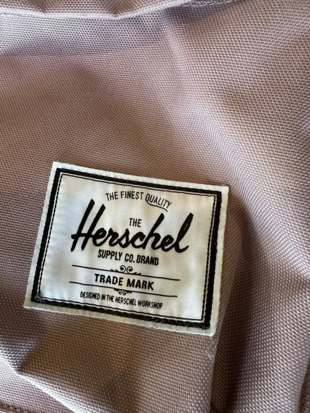 Herschel Supply Backpack Ash Rose Pink Stripe Interior NWOT